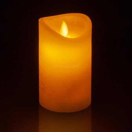 Bougie LED flamme vacillante